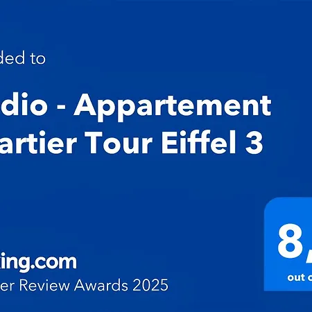 - Quartier Tour Eiffel 3 Free Netflix Apartment Paris