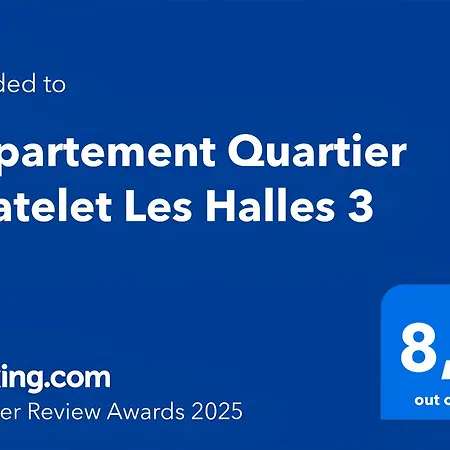 Quartier Chatelet Les Halles 3 *