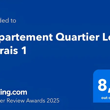 Apartamento Quartier Le Marais 1 Free Netflix