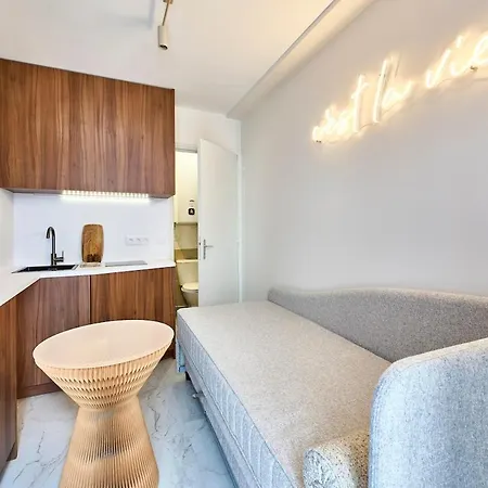 Apartment Close To La Crimee Metro Station Line 7