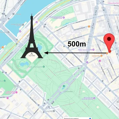 Eiffel Tower - Le Gustave Apartment *