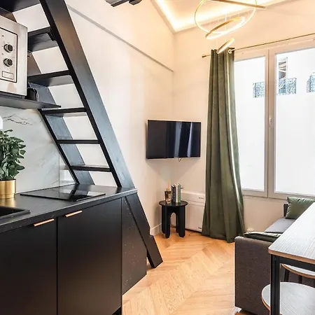 Apartment Elegant Esprit Loft Avec Ac Paris
