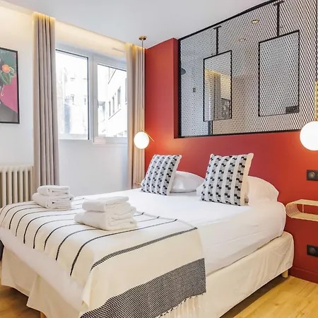 Lovely - 3br 6p - Canal St Martin Paříž