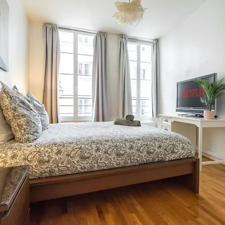 Elegant Duplex Montorgueil - 6 Guests Paris