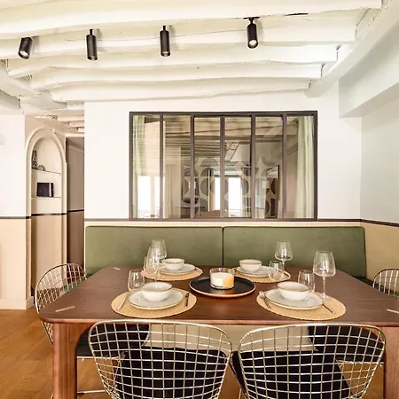 Design Et Confortable Au Coeur Du Marais 公寓 巴黎