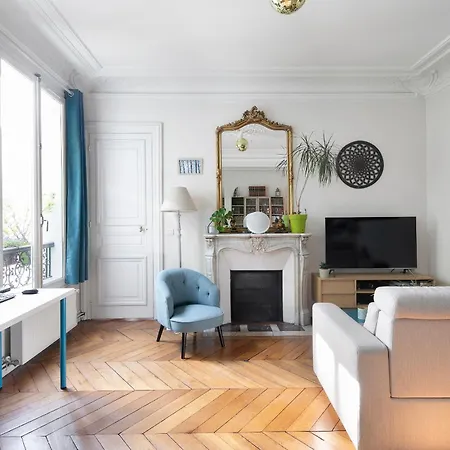 Cardinal Mercier - Ci - Calm And Charming For 4 People 9 * Paris