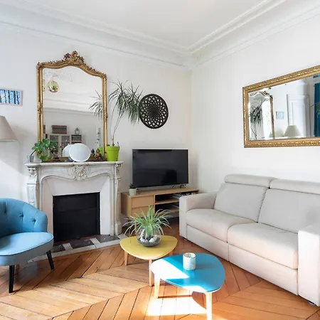 Cardinal Mercier - Ci - Calm And Charming For 4 People 9 Paris