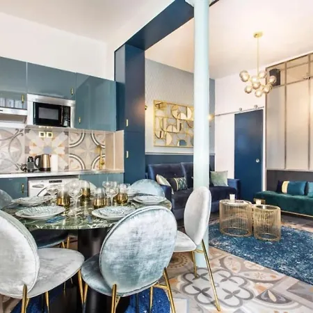 Apartman Charming 2br # Grands Boulevards Párizs