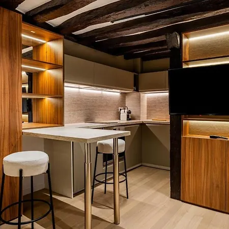 2pers # Ile St Louis # Bord De Seine Lägenhet *