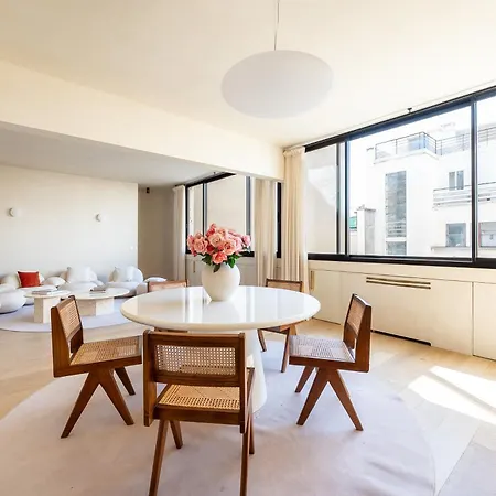 Lease Mobility L Champs-elysee & Eiffel View L Triplex 2br & Rooftop Apartamento *