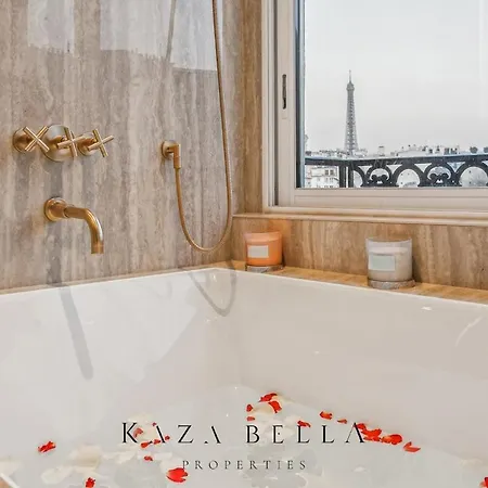 Apartman Kaza Bella - Trocadero, Amazing Eiffel Tower View Párizs