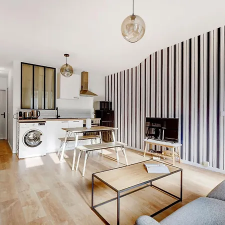 Apartment Charme Contemporain Pres De La - 4p Paris