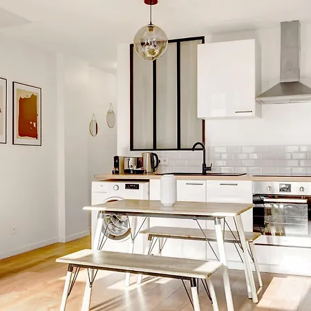 Apartment Charme Contemporain Pres De La - 4p Paris