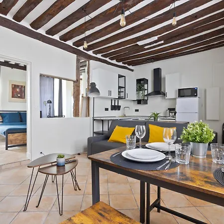 Apartment Heart Of - 1br - 4p - Le Marais 7 Free Netflix Paris