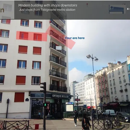 Homestay Eiffel Horizon - Grand Espace Familial Au Pied Du Metro *