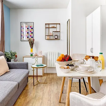 Cosy Au Coeur De Pres Des Buttes-chaum Paris