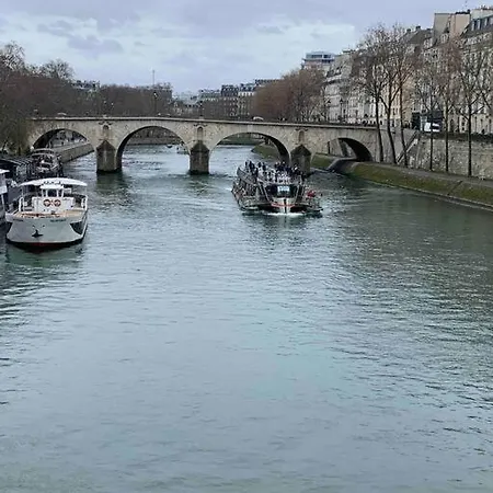 Ile Saint Louis-studio Apartman