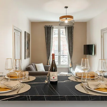 Family In Apartment Paris