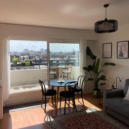 Apartment F8 - Terrace Paris's View, Eiffel Tower Area *