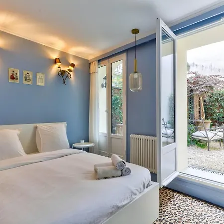 1br Flat With Garden 5mn To Pont Des Arts Paříž