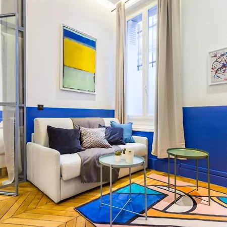 Apartment Moderne - 1br 4p - Ac - Champs-elysees Paris