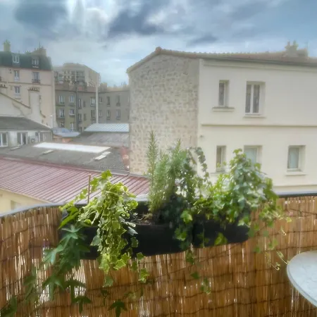 2p Terrasse Pres Sites Jo, Dont 3 En Metro Direct Free Wifi 公寓 巴黎