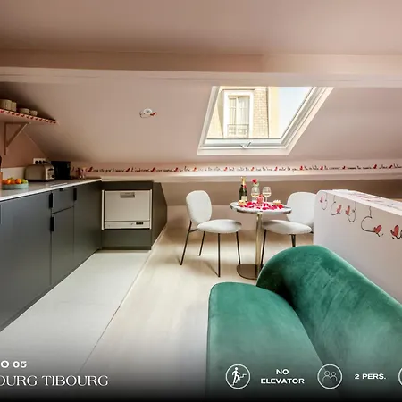 Beauquartier - Marais, Bourg Tibourg Apartamento Paris