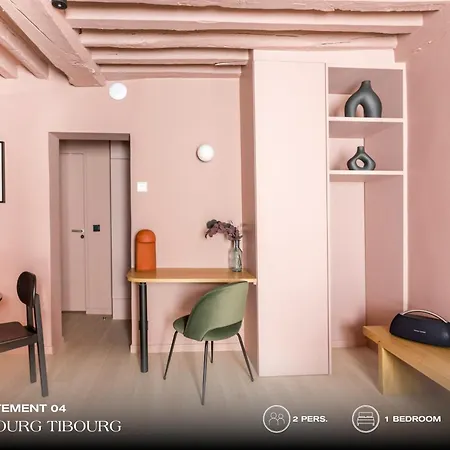 Beauquartier - Marais, Bourg Tibourg Apartamento Paris