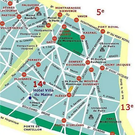 Du Maine 2* Paris