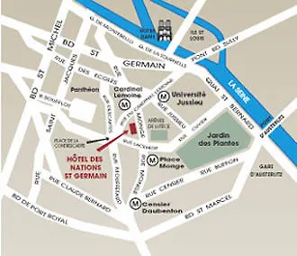 Des Nations Saint Germain Hotel