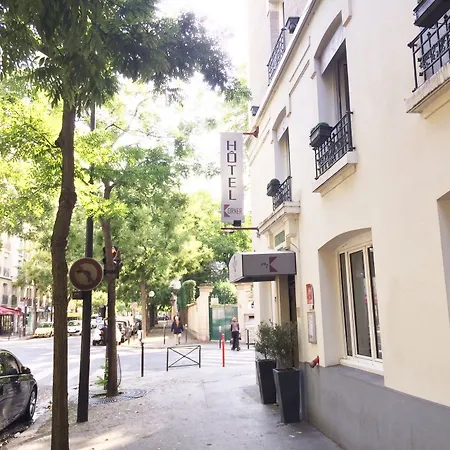 Korner Eiffel Hotell Paris