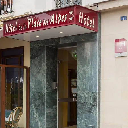 De La Place Des Alpes Hotel Paris