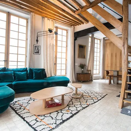 Luxury Duplex - Marais Lägenhetshotell