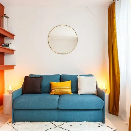 Apartment Habitat Parisien - 1br-1ba For 4 - Marais Bastille Paris