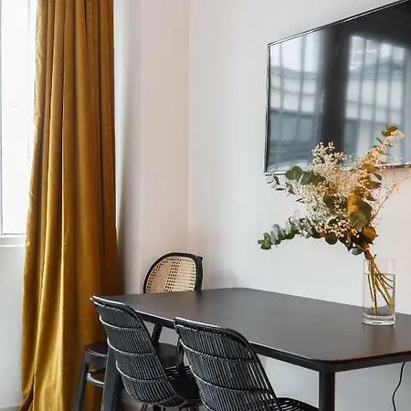 Habitat Parisien - 1br-1ba For 4 - Marais Bastille Paris