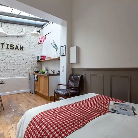 Artisan Lofts Near Marais Appartamento Parigi