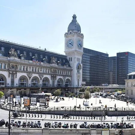 Appartement Charming 2 Bedroom With View Of Gare De Lyon