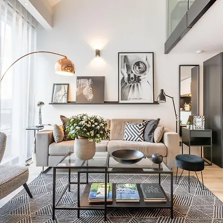 Apartament B1 Loft Duplex 175blo-paris Convention *