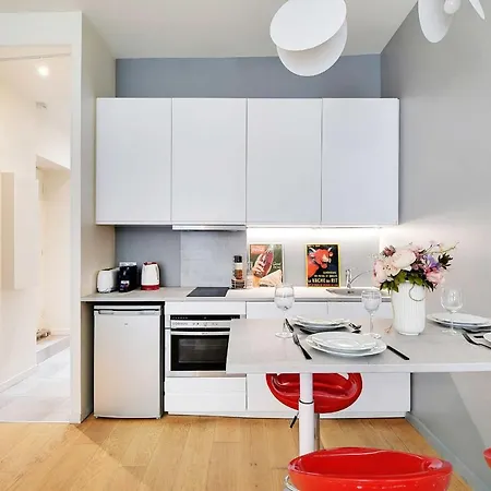 Charming Refurbished Studio -maraisbeaubourg 公寓 *