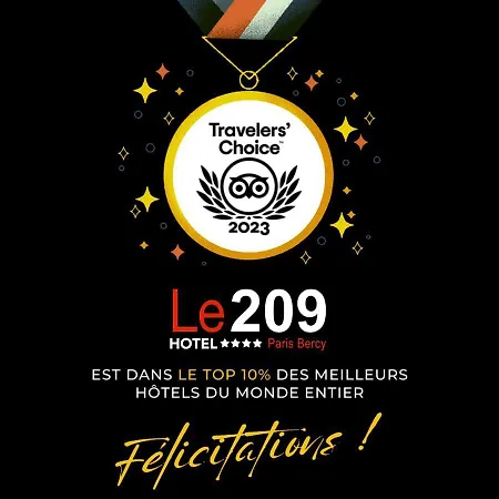 Le 209 Bercy Hotell