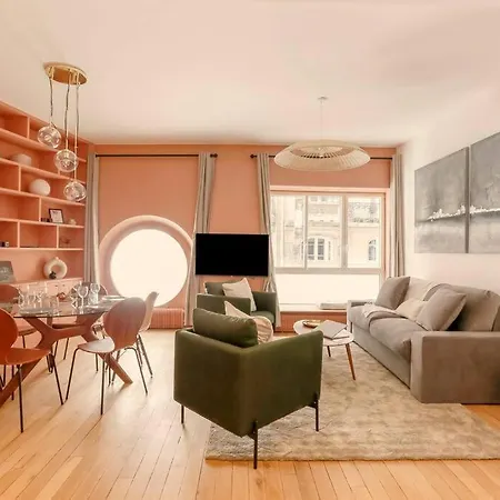 公寓 Modern 2 Bedrooms Near Louvre