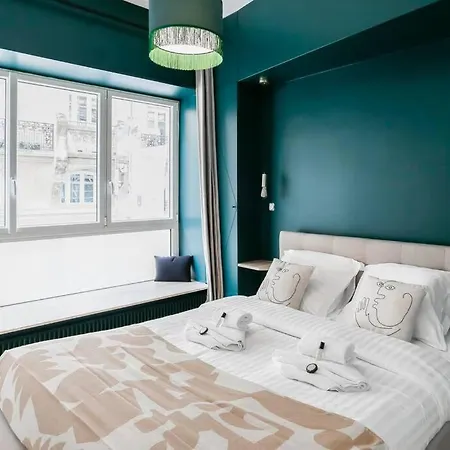 Modern 2 Bedrooms Near Louvre 公寓 *