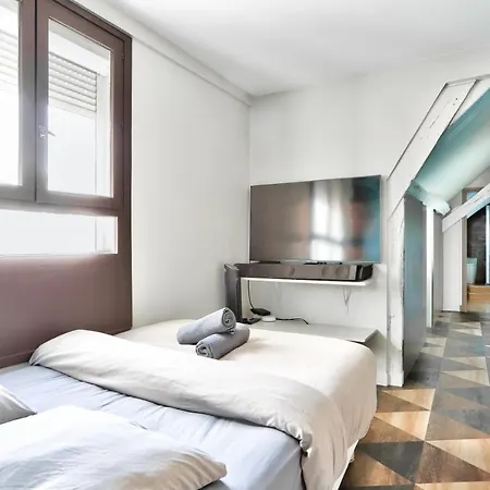 Le Marais Superb Terrace Free Netflix Appartamento