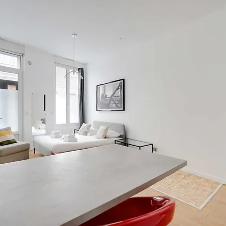 Charming Refurbished Studio -maraisbeaubourg 公寓 巴黎
