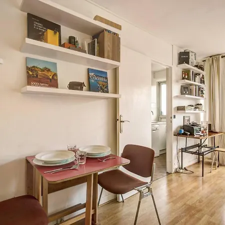 Rue Saint-maur 1-bed Balcony And View * פריז