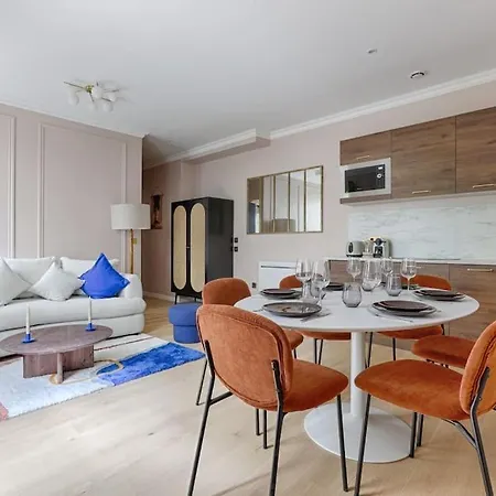 Mykeypers - Luxury Flat 3br 8p With Jacuzzi - Haussmann Apartment