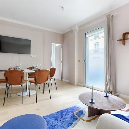 Mykeypers - Luxury Flat 3br 8p With Jacuzzi - Haussmann Apartment Paris