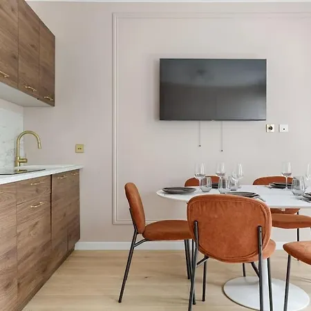 Mykeypers - Luxury Flat 3br 8p With Jacuzzi - Haussmann Apartment