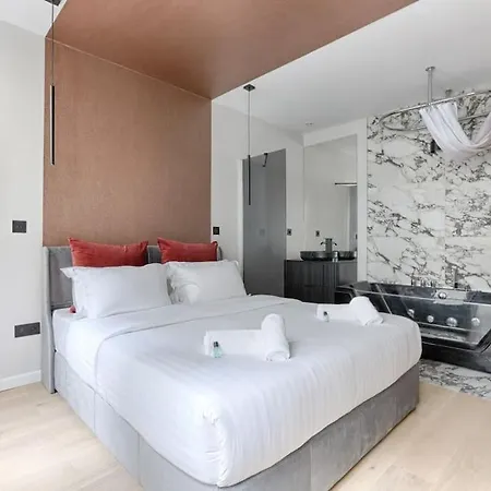 Apartment Mykeypers - Luxury Flat 3br 8p With Jacuzzi - Haussmann Paris