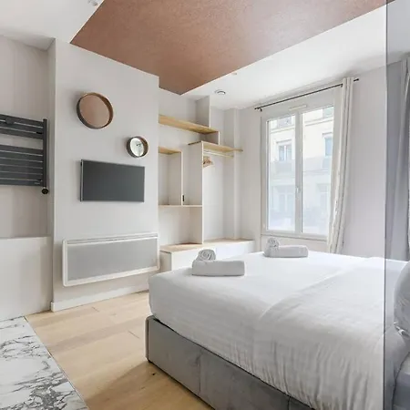 Apartment Mykeypers - Luxury Flat 3br 8p With Jacuzzi - Haussmann *